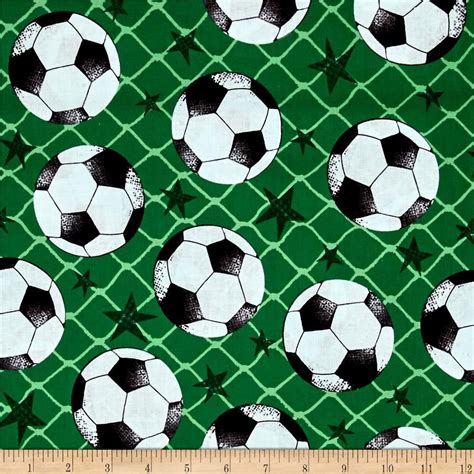 football fabric for quilting.